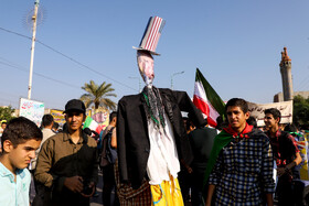 راهپیمایی ۱۳ آبان در اهواز