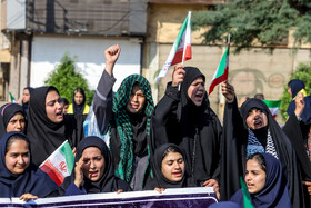 راهپیمایی ۱۳ آبان در اهواز