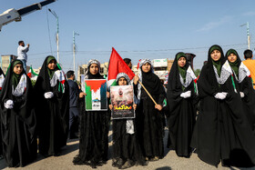 راهپیمایی ۱۳ آبان در اهواز