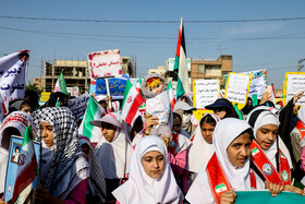 راهپیمایی ۱۳ آبان در اهواز