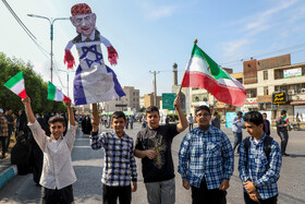 راهپیمایی ۱۳ آبان در اهواز