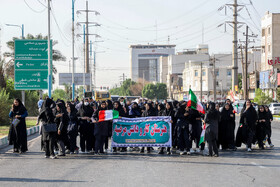 راهپیمایی ۱۳ آبان در اهواز