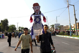 راهپیمایی ۱۳ آبان در اهواز