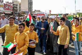 راهپیمایی ۱۳ آبان در اهواز