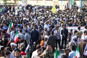 راهپیمایی ۱۳ آبان در اهواز