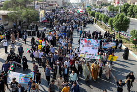 راهپیمایی ۱۳ آبان در اهواز