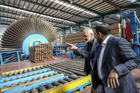 بازدید استاندار خوزستان از گروه صنعتی نوین چوب خوزستان