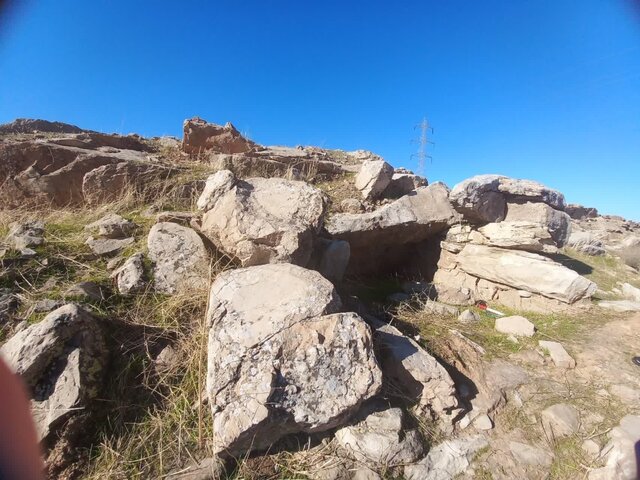 تخریب گورستان تاریخی معبد بردنشانده