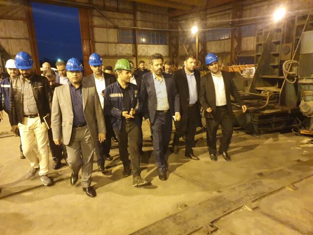 بازدید معاون وزیر تعاون از شرکت لولهسازی اهواز/ از سرگیری فعالیت کارخانه اسپیرال پس از ۵ سال بازدید معاون وزیر تعاون از شرکت لولهسازی اهواز/ از سرگیری فعالیت کارخانه اسپیرال پس از ۵ سال