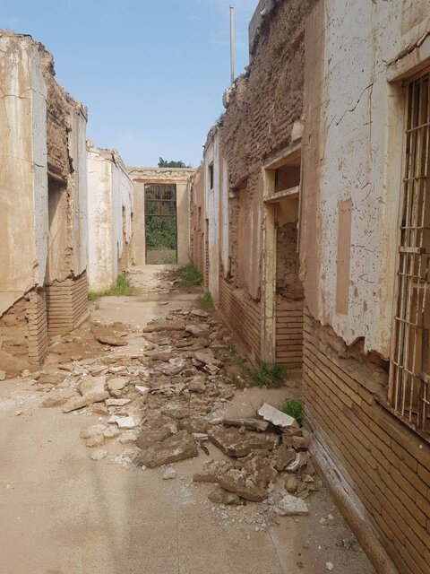 تخریب بخشهای زیادی از "کوشک" تاریخی حمیدیه