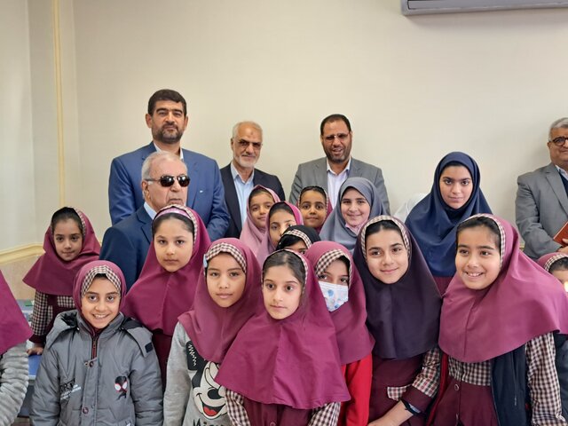 افتتاح مدرسه خیرساز حریری در آسیاباد اهواز با حضور وزیر آموزش و پرورش