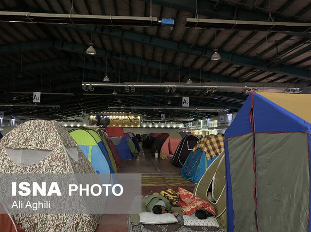 تصویر آرشیوی است آمادگی ۴۳ پایگاه و ۶۶۰ مدرسه خوزستان برای اسکان مسافران