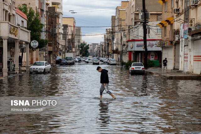 برنامه‌ریزی برای مدیریت آبگرفتگی در بارندگی بعدی اهواز