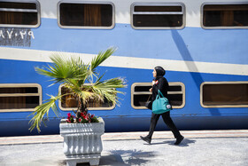 ایستگاه راه‌آهن اهواز در تعطیلات نوروز