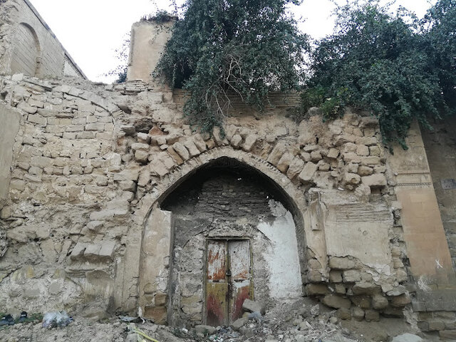 نشت آب به خانه تاریخی «گازر» شوشتر نشت آب به خانه تاریخی «گازر» شوشتر