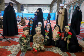 اجتماع مردم اهواز در حمایت از عفاف و حجاب با حضور سردار رادان