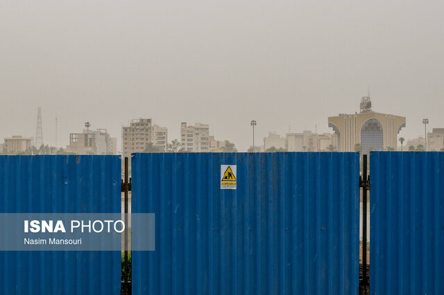 کاهش دما و تداوم آلودگی در خوزستان کاهش دما و تداوم آلودگی در خوزستان