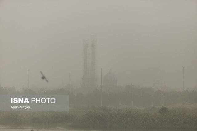 گرد و غبار در اهواز هشدار «نارنجی» گرد و خاک همرفتی برای خوزستان