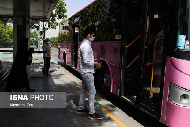 عکس تزئینی است آمادهباش کامل ناوگان اتوبوسرانی قم برای اجتماع مردمی «انا علی العهد»