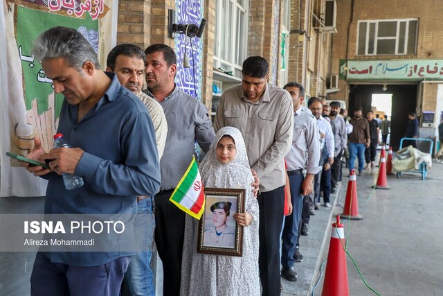سنگ تمام اهوازیها پای صندوقهای رای