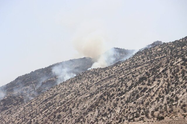 آتشسوزی در منطقه حفاظتشده خاییز - تیرماه ۱۴۰۳ انجام سه پرواز هواپیمای آبپاش در «خاییز»/ مهار آتش در محدوده خوزستان تا فردا