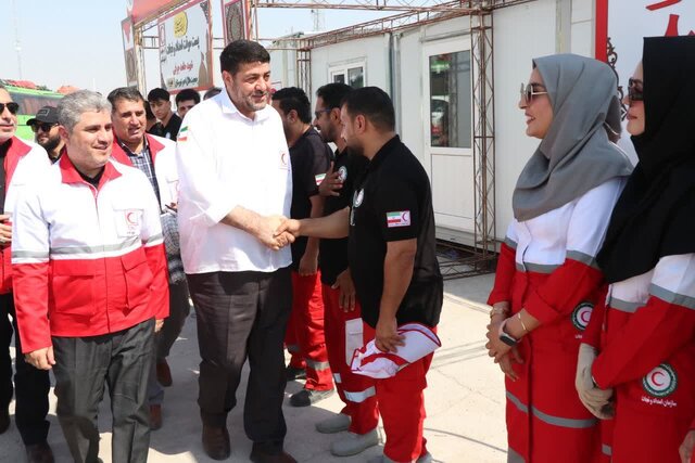 بازدید نماینده رئیس جمهور در ستاد اربعین از مرکز درمانی «شیب» در عراق