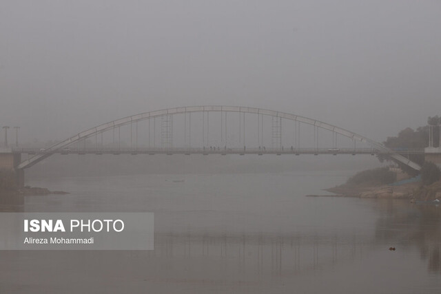 آلودگی هوای اهواز آلودگی هوا در ۱۰ شهر خوزستان/همه ایستگاههای اهواز در وضعیت «قرمز»