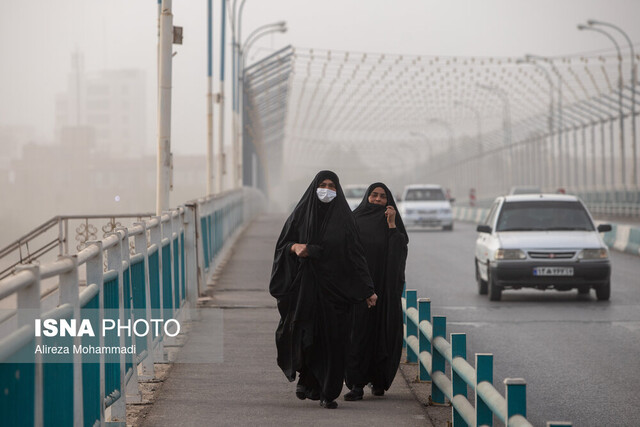آلودگی هوای اهواز آلودگی هوا در ۱۰ شهر خوزستان/ ۵ شهر در وضعیت «قرمز»