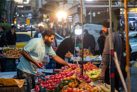 بازار اهواز در آستانه شب یلدا