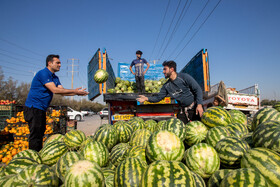 بازار اهواز در آستانه شب یلدا