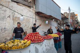 بازار اهواز در آستانه شب یلدا