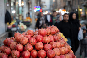 بازار اهواز در آستانه شب یلدا