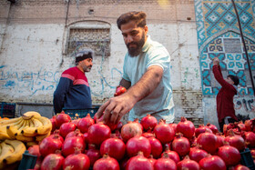 بازار اهواز در آستانه شب یلدا