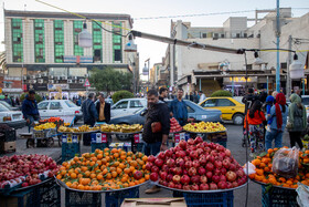 بازار اهواز در آستانه شب یلدا