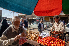 بازار اهواز در آستانه شب یلدا