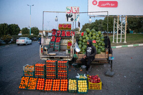 بازار اهواز در آستانه شب یلدا