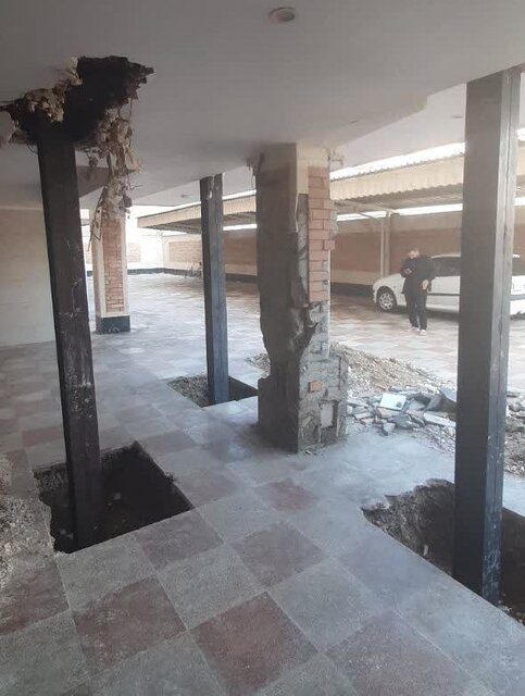 یک ساختمان دیگر در خوزستان در آستانه ریزش/ درخواست شهردار بندرامام برای تخلیه فوری