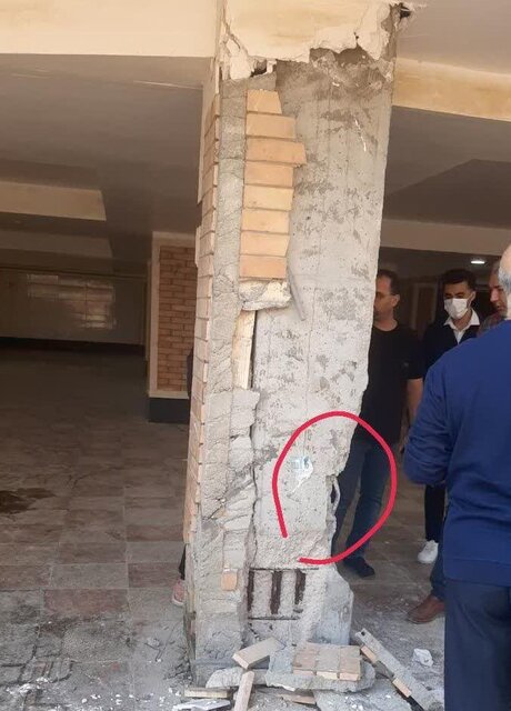 یک ساختمان دیگر در خوزستان در آستانه ریزش/ درخواست شهردار بندرامام برای تخلیه فوری