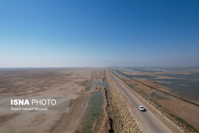 تالاب هورالعظیم بیشاز نصف هورالعظیم خشک است/ صفر شدن ورودی آب به تالاب