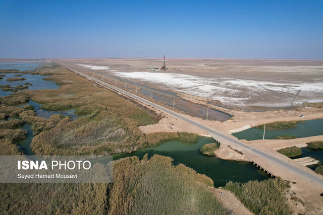 خشکی تالاب هورالعظیم پیشبینی تنش آبی در تالابهای خوزستان/ تامین تنها ۵۰ درصد حقآبهها