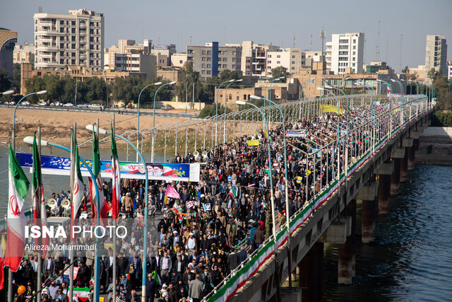 چهل و ششمین راهپیمایی ۲۲ بهمن - اهواز