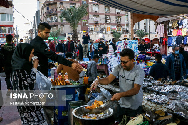 نامتعارف و غیرعادی، آنچه از دستفروشی در «نادری» اهواز میبینید