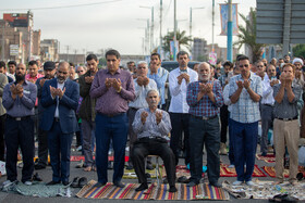 اقامه نماز عید سعید فطر در اهواز