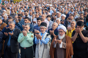 اقامه نماز عید سعید فطر در اهواز