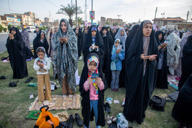 اقامه نماز عید سعید فطر در اهواز