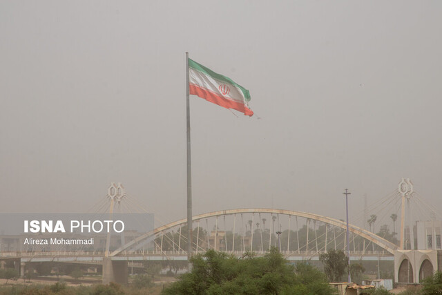 هوای ۱۳ شهر خوزستان در وضعیت «قرمز» و «نارنجی»