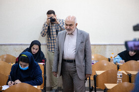 بازدید سید محمدرضا موالی زاده استاندار خوزستان از روند برگزاری کنکور سراسری ۱۴۰۴ در دانشگاه شهید چمران اهواز