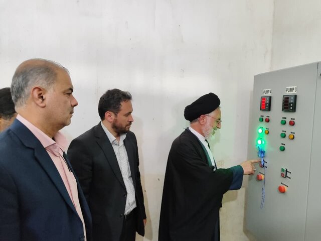 افتتاح ایستگاه پمپاژ آب شهرک پنجم گتوند پس از ۸ سال/ آب ۵ هزار نفر پایدار شد