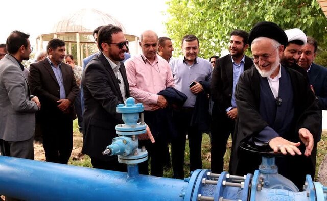 افتتاح ایستگاه پمپاژ آب شهرک پنجم گتوند پس از ۸ سال/ آب ۵ هزار نفر پایدار شد