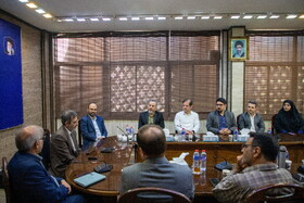 نشست شورای معاونین جهاد دانشگاهی خوزستان با حضور دکتر علی منتظری رئیس جهاد دانشگاهی